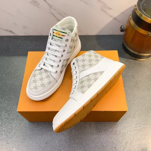 Replica Gucci High Tops Shoes For Men #1381161 $82.00 USD for Wholesale