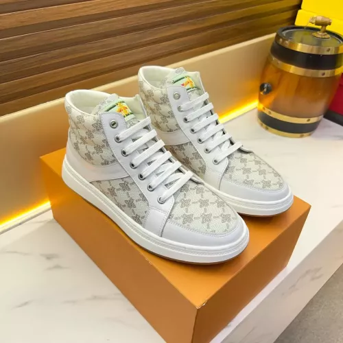 Replica Gucci High Tops Shoes For Men #1381161 $82.00 USD for Wholesale