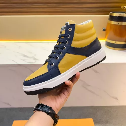 Replica Gucci High Tops Shoes For Men #1381166 $82.00 USD for Wholesale