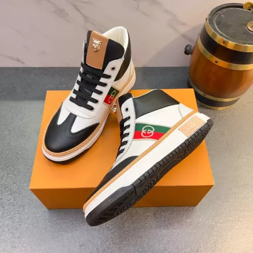 Replica Gucci High Tops Shoes For Men #1381174 $82.00 USD for Wholesale