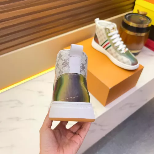 Replica Gucci High Tops Shoes For Men #1381176 $82.00 USD for Wholesale