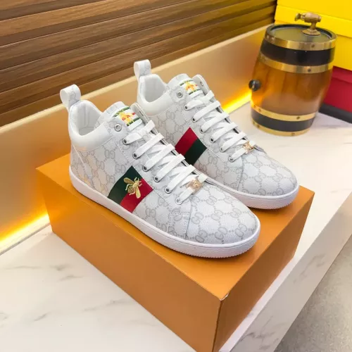 Replica Gucci High Tops Shoes For Men #1381188 $82.00 USD for Wholesale