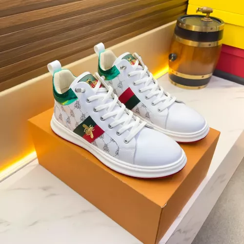 Replica Gucci High Tops Shoes For Men #1381192 $82.00 USD for Wholesale