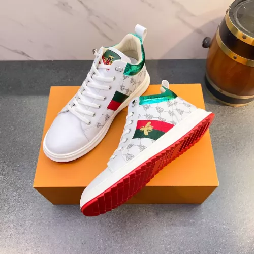 Replica Gucci High Tops Shoes For Men #1381192 $82.00 USD for Wholesale