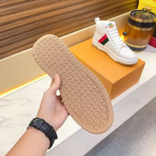 Replica Gucci High Tops Shoes For Men #1381197 $82.00 USD for Wholesale