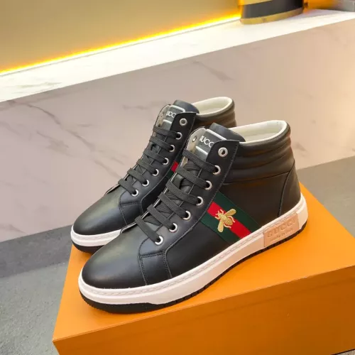 Gucci High Tops Shoes For Men #1381201 $82.00 USD, Wholesale Replica Gucci High Tops Shoes