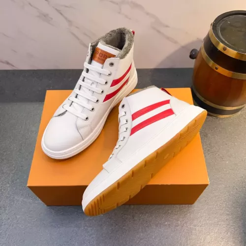 Replica Bally High-Tops Shoes For Men #1381209 $82.00 USD for Wholesale