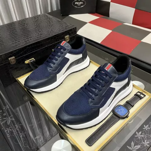Replica Prada Casual Shoes For Men #1381223 $85.00 USD for Wholesale