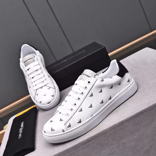 Armani Casual Shoes For Men #1381276 $76.00 USD, Wholesale Replica Armani Casual Shoes