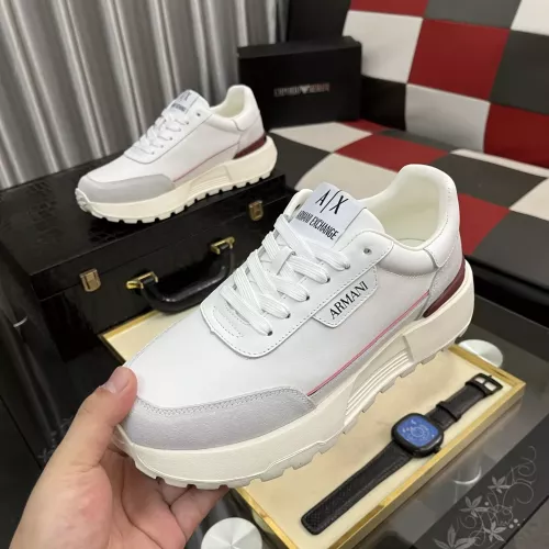 Armani Casual Shoes For Men #1381287 $92.00 USD, Wholesale Replica Armani Casual Shoes