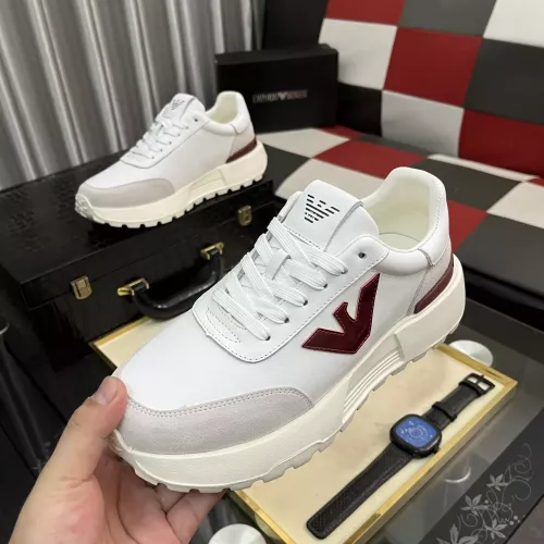 Armani Casual Shoes For Men #1381290 $92.00 USD, Wholesale Replica Armani Casual Shoes