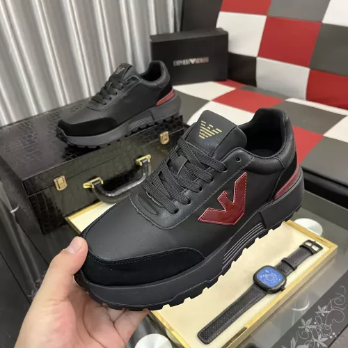 Armani Casual Shoes For Men #1381292 $92.00 USD, Wholesale Replica Armani Casual Shoes