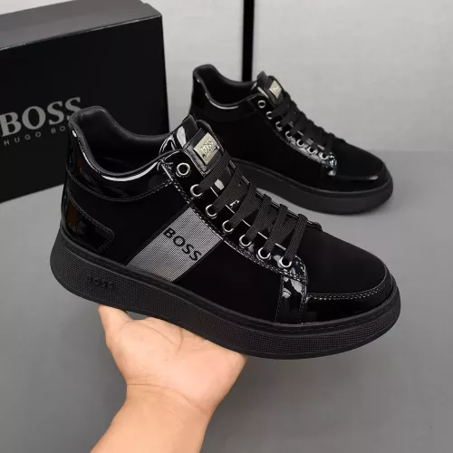 Replica Boss High Top Shoes For Men #1381310 $85.00 USD for Wholesale