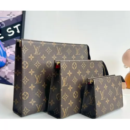 Louis Vuitton AAA Quality Trio Pouches For Unisex #1381325 $122.00 USD, Wholesale Replica Louis Vuitton AAA Quality Pouches
