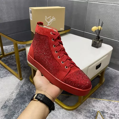 Replica Christian Louboutin High Top Shoes For Women #1381351 $92.00 USD for Wholesale