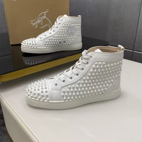 Christian Louboutin High Top Shoes For Women #1381357 $92.00 USD, Wholesale Replica Christian Louboutin High Top Shoes