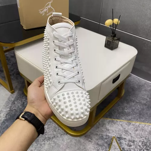 Replica Christian Louboutin High Top Shoes For Men #1381358 $92.00 USD for Wholesale