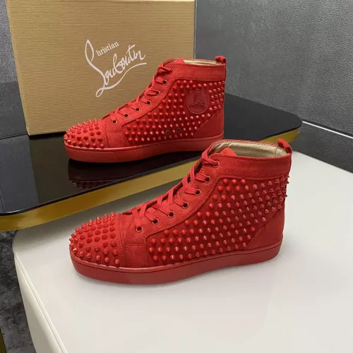 Christian Louboutin High Top Shoes For Women #1381363 $92.00 USD, Wholesale Replica Christian Louboutin High Top Shoes