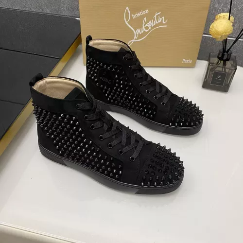 Replica Christian Louboutin High Top Shoes For Women #1381366 $92.00 USD for Wholesale