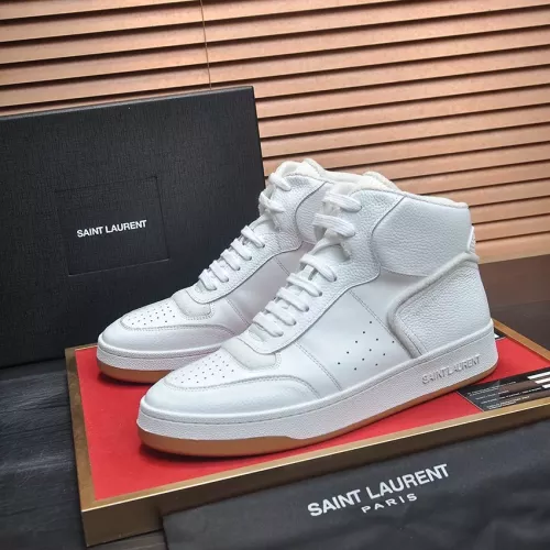 Yves Saint Laurent YSL High Tops Shoes For Men #1381461 $100.00 USD, Wholesale Replica Yves Saint Laurent YSL High Tops Shoes