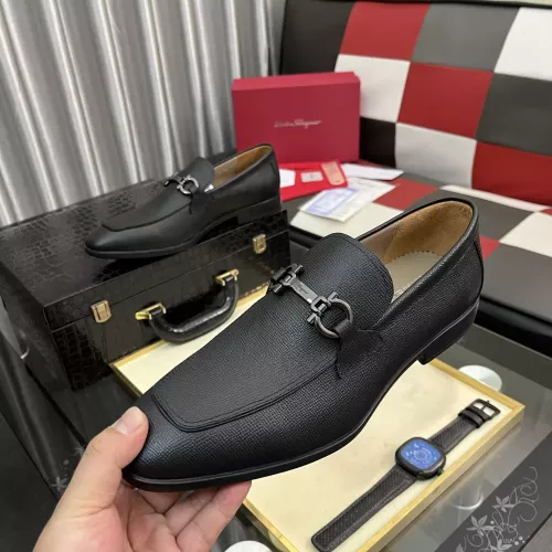 Salvatore Ferragamo Leather Shoes For Men #1381467 $108.00 USD, Wholesale Replica Salvatore Ferragamo Leather Shoes