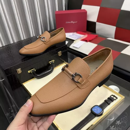 Salvatore Ferragamo Leather Shoes For Men #1381471 $108.00 USD, Wholesale Replica Salvatore Ferragamo Leather Shoes