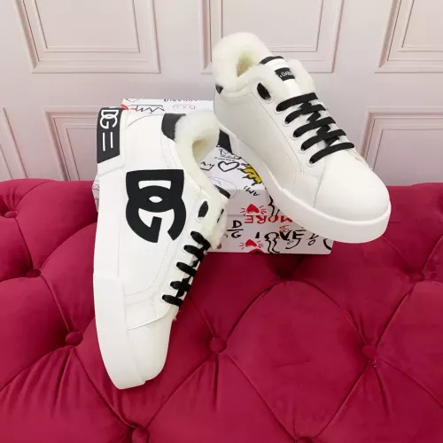 Replica Dolce & Gabbana D&G Casual Shoes For Women #1381529 $118.00 USD for Wholesale