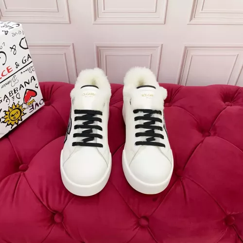 Replica Dolce & Gabbana D&G Casual Shoes For Women #1381536 $122.00 USD for Wholesale