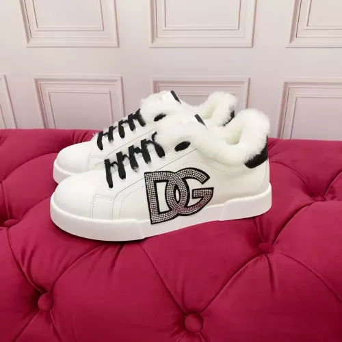 Replica Dolce & Gabbana D&G Casual Shoes For Women #1381536 $122.00 USD for Wholesale