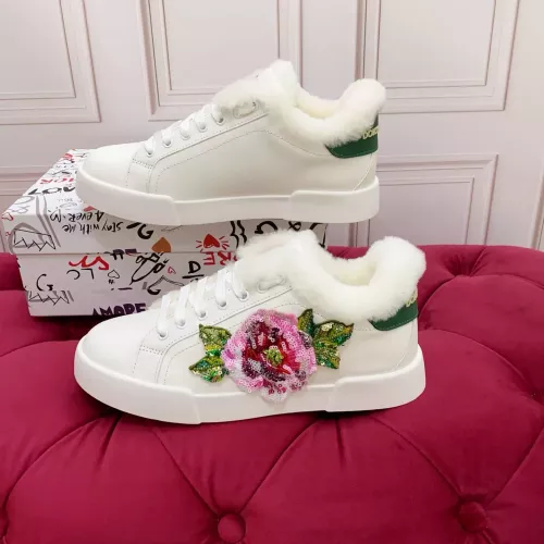 Dolce &amp; Gabbana D&amp;G Casual Shoes For Women #1381539 $125.00 USD, Wholesale Replica Dolce &amp; Gabbana D&amp;G Casual Shoes