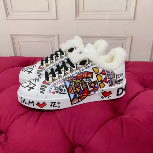 Replica Dolce & Gabbana D&G Casual Shoes For Women #1381545 $125.00 USD for Wholesale