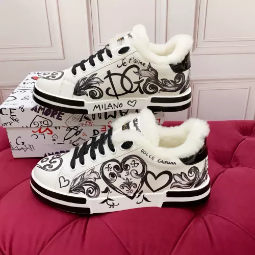 Dolce &amp; Gabbana D&amp;G Casual Shoes For Men #1381546 $125.00 USD, Wholesale Replica Dolce &amp; Gabbana D&amp;G Casual Shoes