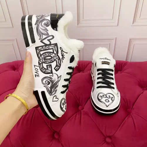 Replica Dolce & Gabbana D&G Casual Shoes For Women #1381547 $125.00 USD for Wholesale