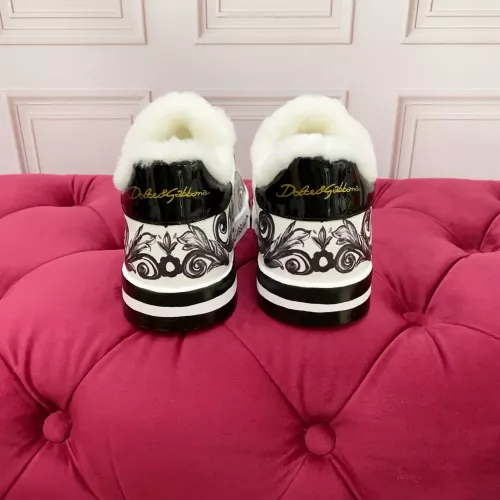 Replica Dolce & Gabbana D&G Casual Shoes For Women #1381547 $125.00 USD for Wholesale