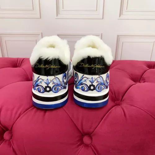 Replica Dolce & Gabbana D&G Casual Shoes For Women #1381549 $125.00 USD for Wholesale