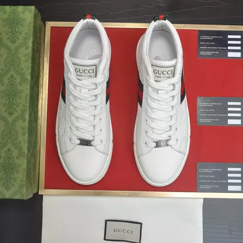Replica Gucci High Tops Shoes For Men #1381604 $92.00 USD for Wholesale