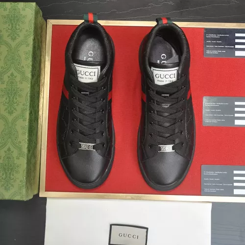 Replica Gucci High Tops Shoes For Men #1381605 $92.00 USD for Wholesale