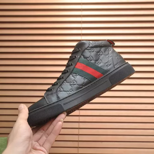 Replica Gucci High Tops Shoes For Men #1381605 $92.00 USD for Wholesale