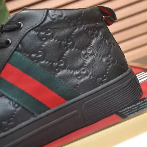 Replica Gucci High Tops Shoes For Men #1381605 $92.00 USD for Wholesale