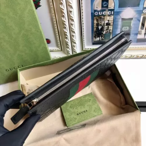 Replica Gucci AAA Man Wallets #1381638 $100.00 USD for Wholesale