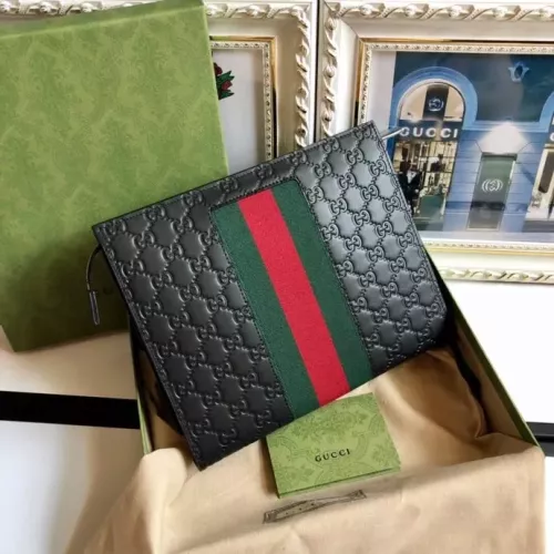 Replica Gucci AAA Man Wallets #1381638 $100.00 USD for Wholesale