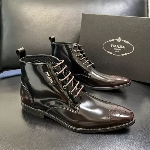 Prada Boots For Men #1381664 $150.00 USD, Wholesale Replica Prada Boots