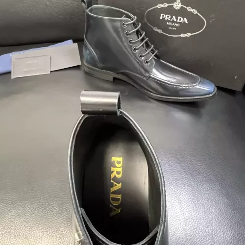 Replica Prada Boots For Men #1381666 $150.00 USD for Wholesale