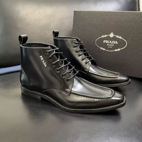 Prada Boots For Men #1381667 $150.00 USD, Wholesale Replica Prada Boots