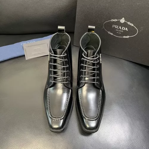 Replica Prada Boots For Men #1381667 $150.00 USD for Wholesale