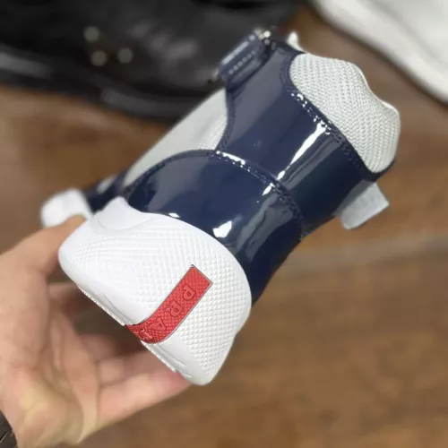 Replica Prada High Top Shoes For Men #1381668 $92.00 USD for Wholesale