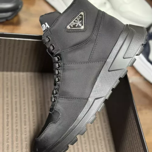 Replica Prada High Top Shoes For Men #1381670 $98.00 USD for Wholesale