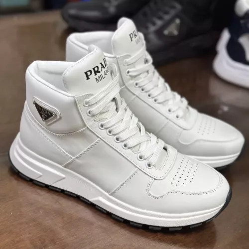 Replica Prada High Top Shoes For Men #1381672 $100.00 USD for Wholesale