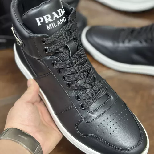Replica Prada High Top Shoes For Men #1381673 $100.00 USD for Wholesale