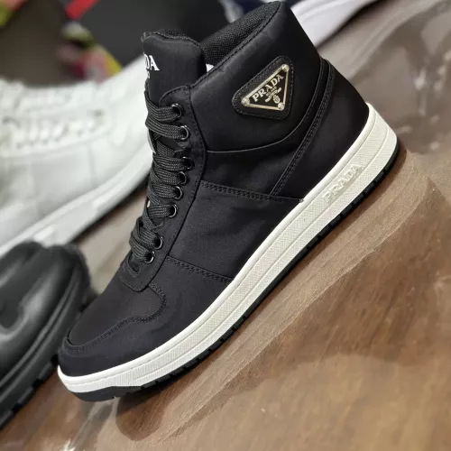 Replica Prada High Top Shoes For Men #1381674 $98.00 USD for Wholesale